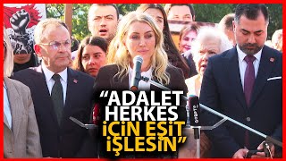 Dilek İmamoğlu Adalet Herkes Için Eşit Işlesin