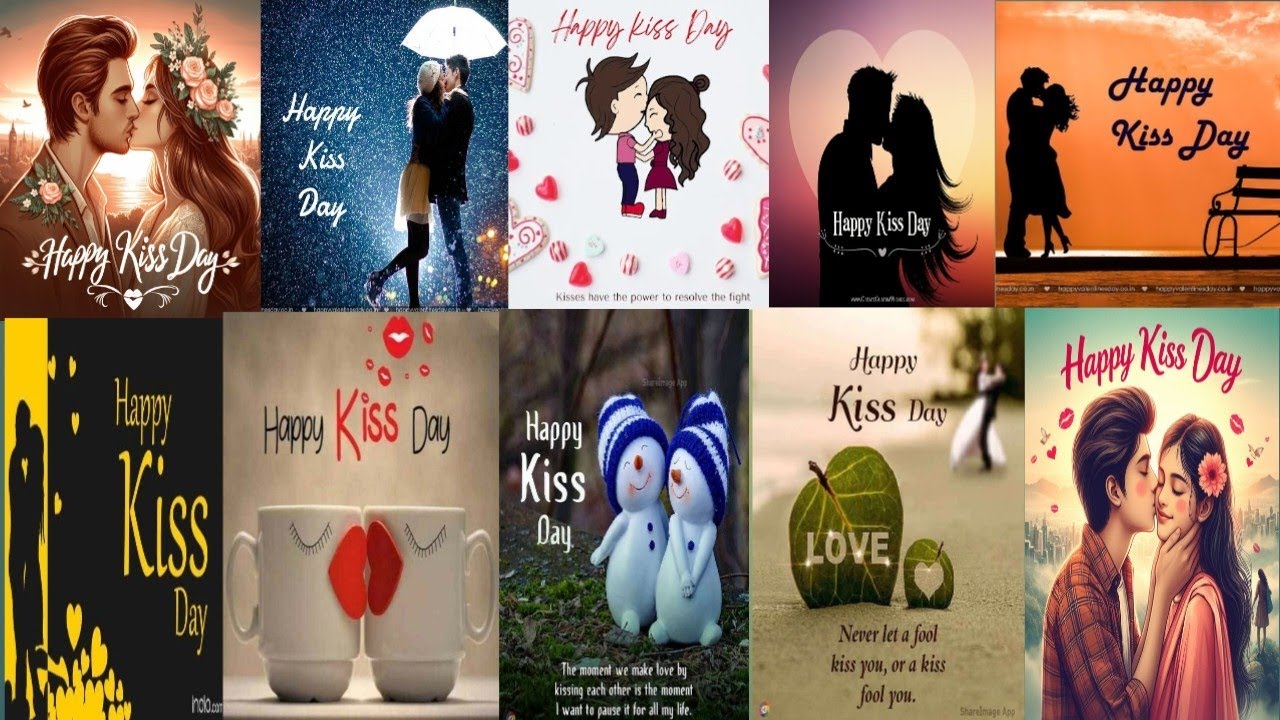 Happy kiss day image l Happy kiss day photo l kiss day ki pictures wallpaper photo l
