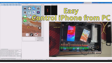 iPhone mirror screen cast PC synchronizer control individual or batch control iOS Automation Testing