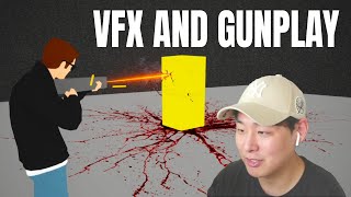 Famous Indie Devlog - VFX and Gunplay - Top Down Shooter Profile