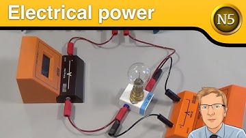 Electrical power (National 5 Physics)