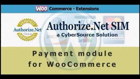 Preview Authorize.net SIM Payment Gateway for WooCommerce