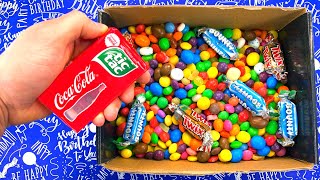 Satisfying Video Many Rainbow Candy With Funny Background Music