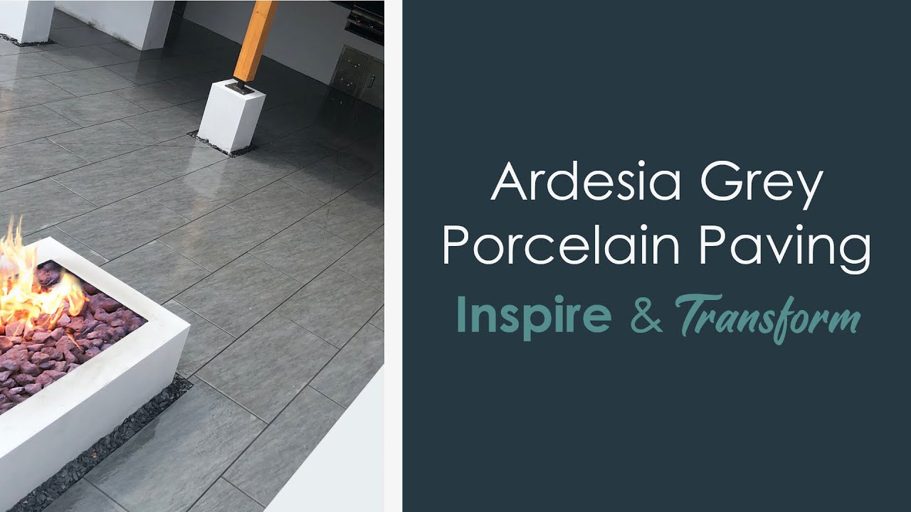 Ardesia Grey Porcelain Paving Highlight