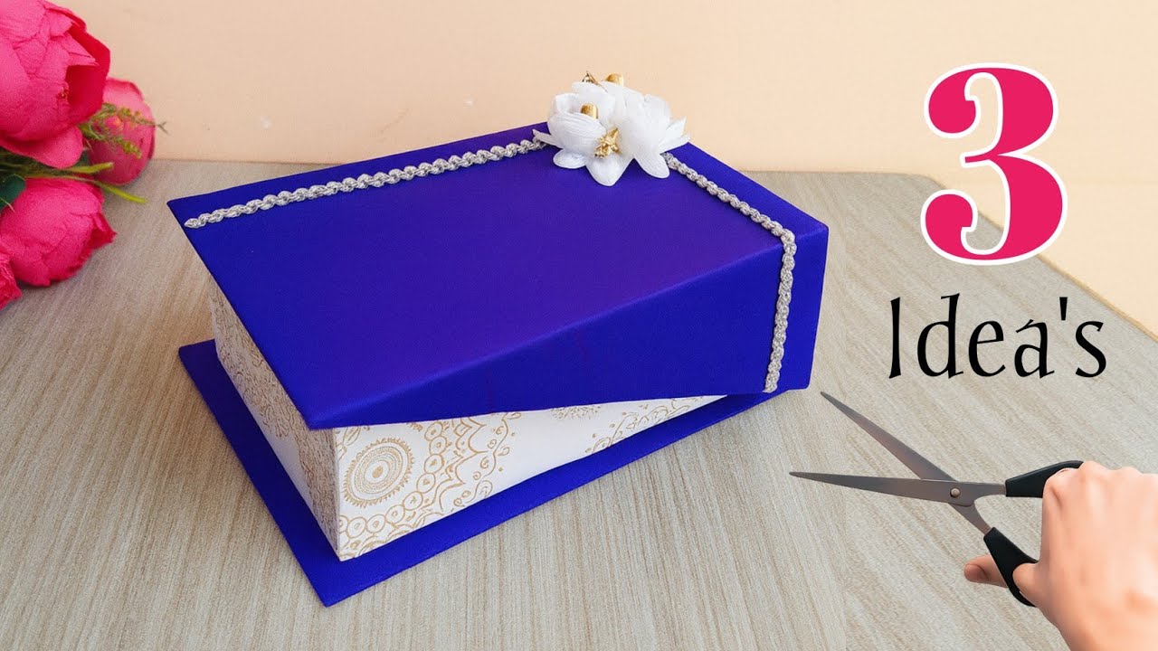 3 Unique and Creative Cardboard Recycling Ideas | DIY Cardboard Organizer |