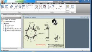 8.1.P Button Maker 38 Upper Die Outer Ring Drawing