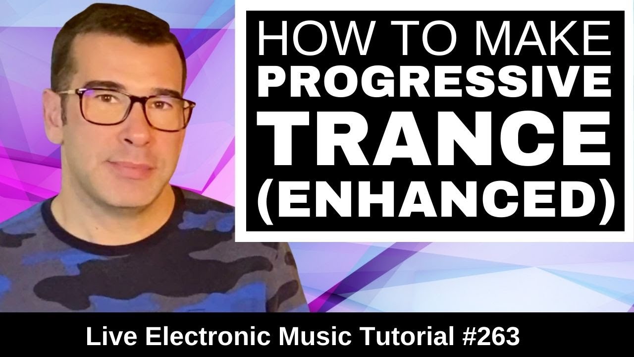 Make Progressive Trance + Logic, Ableton, Fl Studio Templates | Live Electronic Music Tutorial 