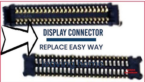 Samsung A21s display connector replacement #mobile #solution