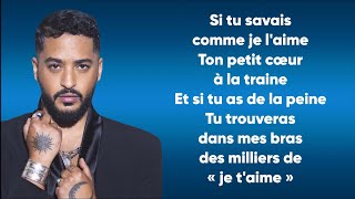 Slimane - Des milliers de je t'aime (Paroles/Lyrics)