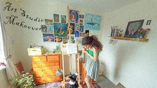 Art Studio Makeover 2021 ✨ DIY, Sustainable and Budget Friendly ♻