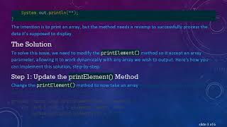 How to Successfully Public the Element in Your Java Code
