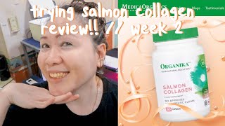 [closed] giveaway!! medicaorganics salmon collagen update // week 2