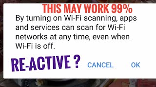 How to| part 2| By turning on wifi scanning,apps and services can scan for wifi networks at any time screenshot 2