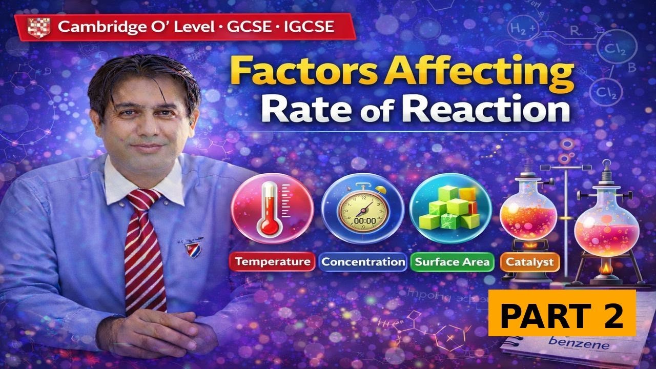 Factors Affecting Rate of Reaction || Lecture 1 Part 2
