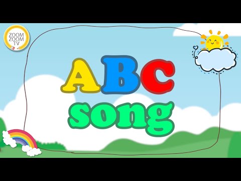 Alphabet song - Bài hát bảng chữ cái tiếng Anh có lời như karaoke | ZoomZoomTV