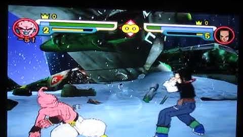 Dragon Ball Z Budokai 2(Gamecube)-Kid Buu vs Android 17