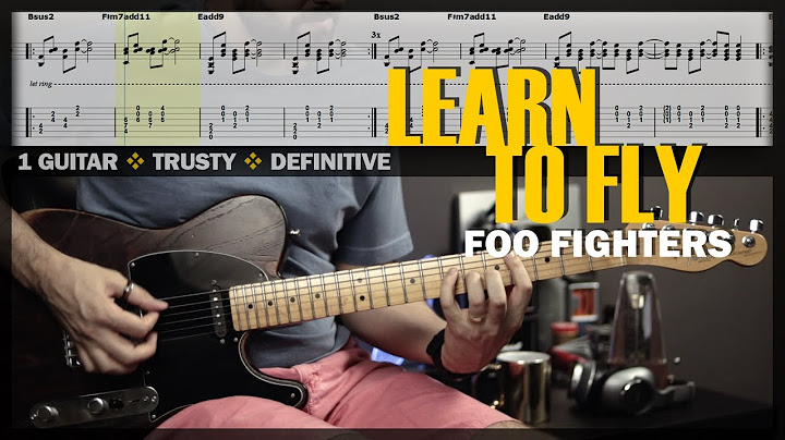 Learn to Fly Guitar version - Guitar performance video thumbnail