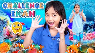 LEIKA DAPAT CHALLENGE KOLAM IKAN DARI BUNDA | TOMPEL BIKIN NGAKAK TERUS 😂😂