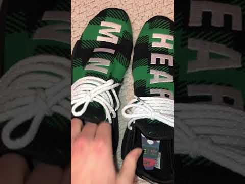 Pharrell x Adidas NMD HU Gum Solar Yellow Review On Feet