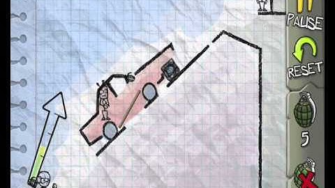 Fragger Stick Man Level 5 - Solution Walkthrough