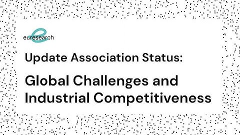 Update Association Status of Switzerland in Horizon Europe - Pillar 2