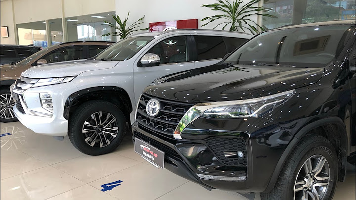 So sánh pajero sport và fortuner máy dầu