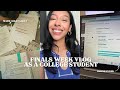 FINALS WEEK VLOG AS A COLLEGE STUDENT| YOSELIN S