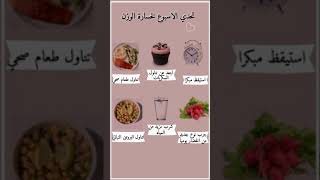 تحدي الاسبوع لخسارة الوزن