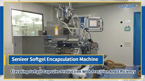 Softgel Encapsulation Machine | Elevating Softgel Capsules Production With Precision And Efficiency
