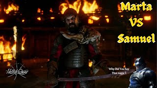 EASY WAY TO BEAT THE SAMUEL BOSS WITH MARTA | SAMUEL BOSS FIGHT | HELLISH QUART