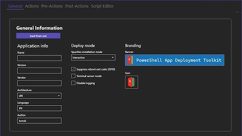 Create a simple PowerShell App Deployment Toolkit wrapper
