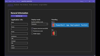 Create a simple PowerShell App Deployment Toolkit wrapper