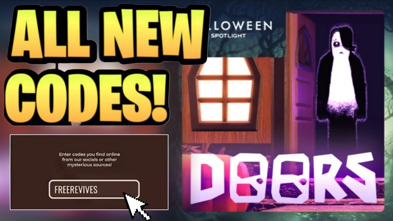 🎃NEW🎃 ALL HALLOWEEN UPDATE CODES FOR DOORS IN OCTOBER 2025! ROBLOX ...