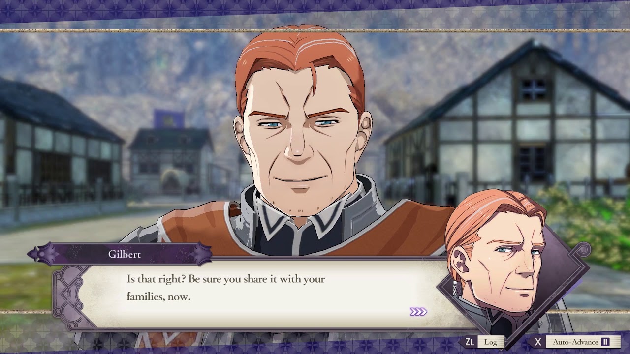 Byleth-Gilbert Support Conversations (C-S): Fire Emblem Three Houses