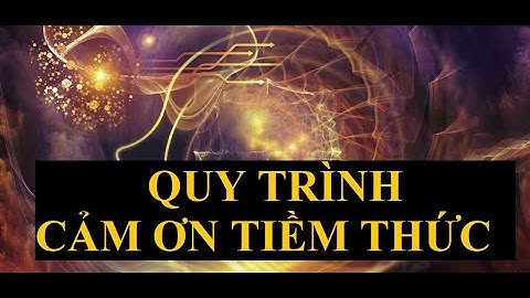 Cảm ơn Tiềm Thức - Quy trình mỗi tối - Bí mật Luật Hấp dẫn