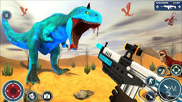 Dinosaur Hunting Game – Dino Hunter Game – Android Gameplay