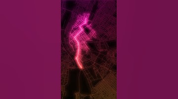 A* (A-Star) Pathfinding Algorithm finds the shortest route on a map ✨ #math #simulation #pathfinder
