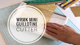 WeRMemory Keepers mini guillotine // ОБЗОР РЕЗАКА