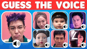 Guess Squid Game 2 Characters by Their VOICE + EMOJIS 🔊🦑🐙 Ultimate Squid Game 2 Quiz