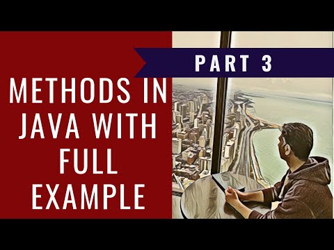 How to Write & Call Methods in Java 2019/ Part 3