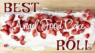 Angel Food Cake Roll