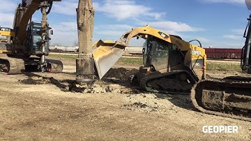 Geopier GP3® On Site Installation and Animation