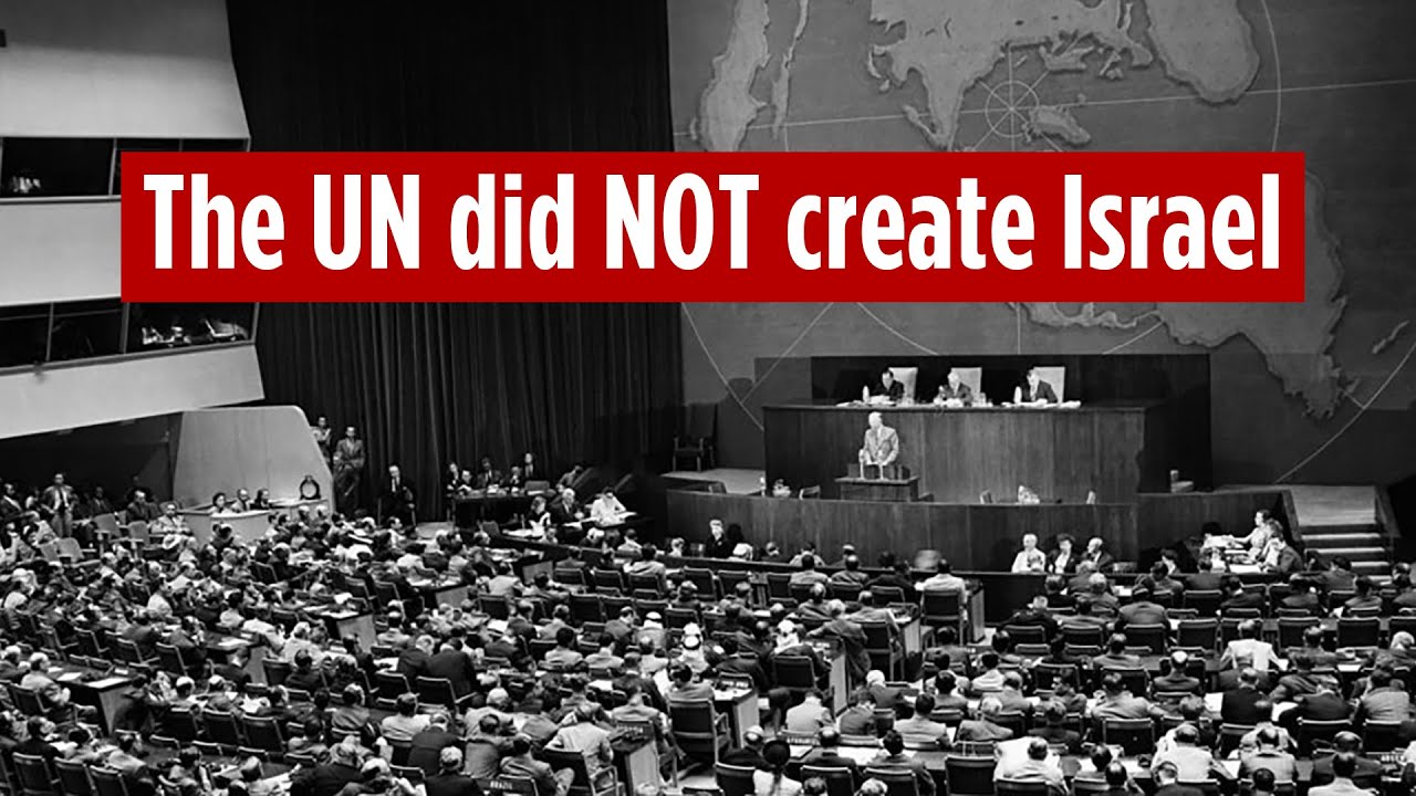 ООН не создавала Израиль