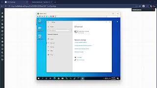 EVE-NG lab for GUI Management Interface Access