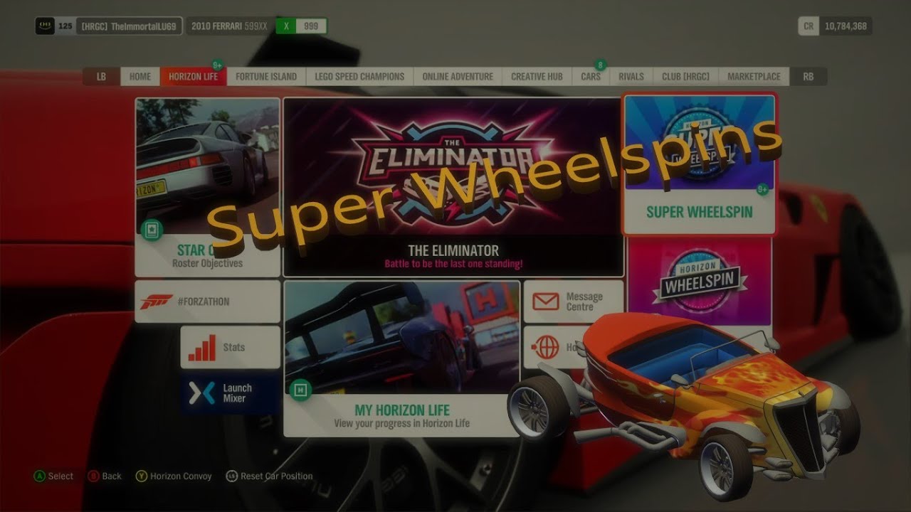 Forza Horizon 4 49 SUPER WHEELSPINS PT. 2 YouTube