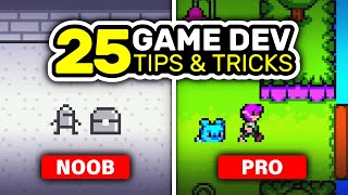 25 Game Dev Tips for Beginners  Tips & Tricks