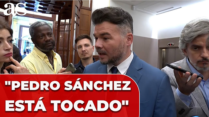 La REFLEXIÓN de RUFIÁN tras reunirse con PEDRO SÁNCHEZ