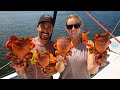 Catching Spanner Crabs & Cobia from our Tiny Home - Kona Crab Catch & Cook (Sailing Popao) Ep.28