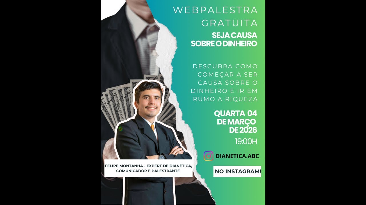 Como Ser Causa Sobre o Dinheiro!💸