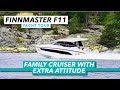 Family cruiser with extra attitude  finnmaster f11 yacht tour  motor boat  yachting